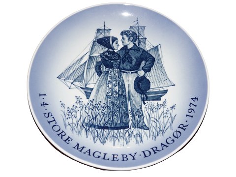 Royal Copenhagen plate from 1974
St. Magleby Dragør