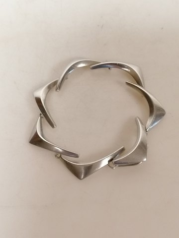 Eigil Jensen for A. Michelsen led bracelet of 
sterling silver