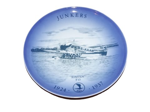 Bing & Grondahl Airplane plate No. 12
Junkers Tomten F13