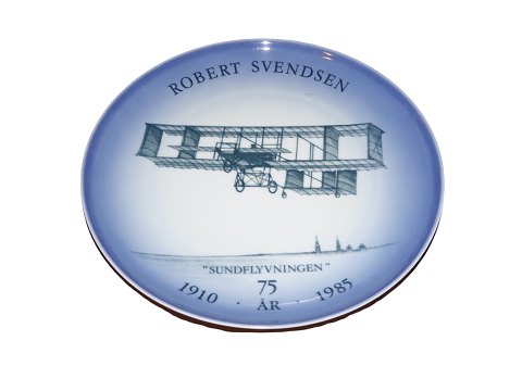 Bing & Grondahl Airplane plate
Robert Svendsen - Rundflyvningen