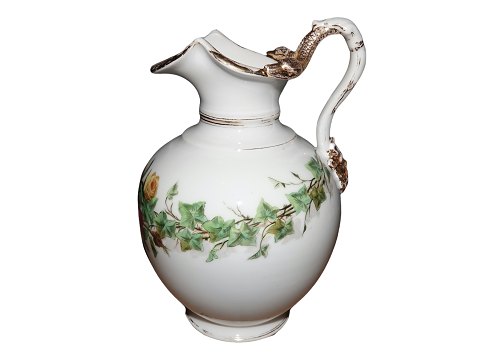 Bing & GrondahlChocolate pitcher  with ivy, flowers and snakes from 1853-1895