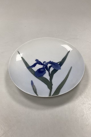 Royal Copenhagen Art Nouveau Plate with Iris No. 79