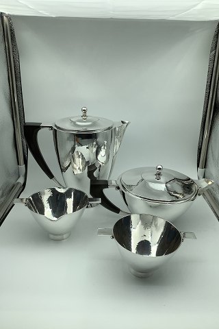 Georg Jensen Sterling Sølv Art Deco Kaffe og The Sæt No 529 A