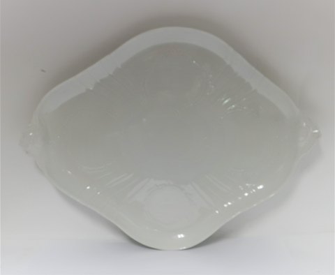 Royal Copenhagen. Large white plate. Model 12044. Length 50 cm. (1 quality)