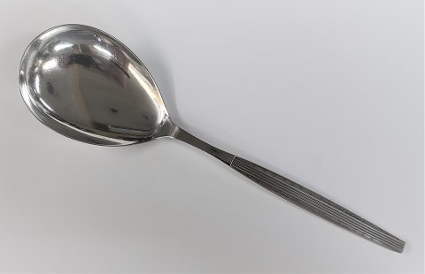 Capri. Silver-plated cutlery. Large serving spoon. Length 23,8 cm.
