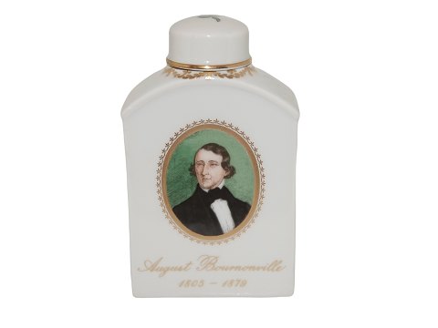 Royal CopenhagenLidded tea caddy - August Bournonville