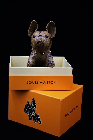 K&Co - Original Louis Vuitton accessories, bag pendant in the shape of a  small dog with