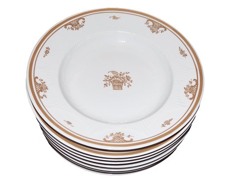 Gold Basket Ornaments
Soup plate 23.0  cm.