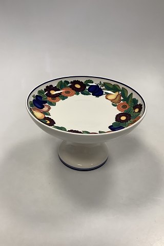 Royal Copenhagen Golden Summer / Gylden Summer Bowl on Foot No. 753