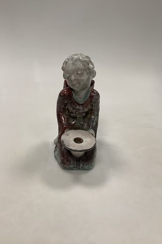 Michael Andersen Ceramic Candlestick in the form of an Angel No. B965