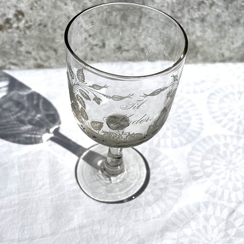 Kastrup glasværk
Erindringsglas
“Til moder”
*350kr