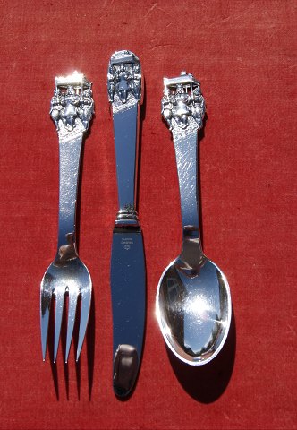 Lesser & Pavey Childrens Fairy Tale Cutlery Set Metal