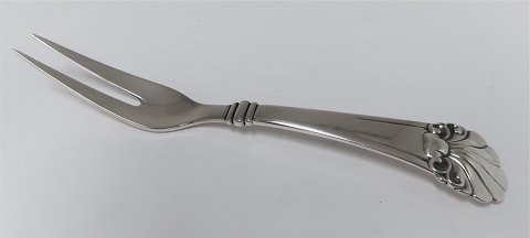 Cohr. Silberbesteck (830). Fleishgabel. Länge 21,5 cm. Produziert 1934.