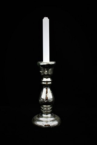 Swedish 1800 century candlestick in poor man