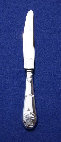 Strand dänisch Silberbesteck, Messer mit kurzem Stiel 20,6cm