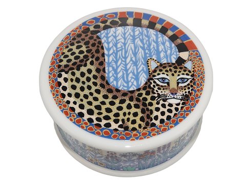 Royal Copenhagen 
Rare fairytale lidded box with tiger