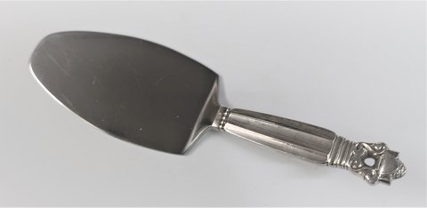 Georg Jensen. Silver (925). Akorn. Cake server with steel. Length 16 cm.