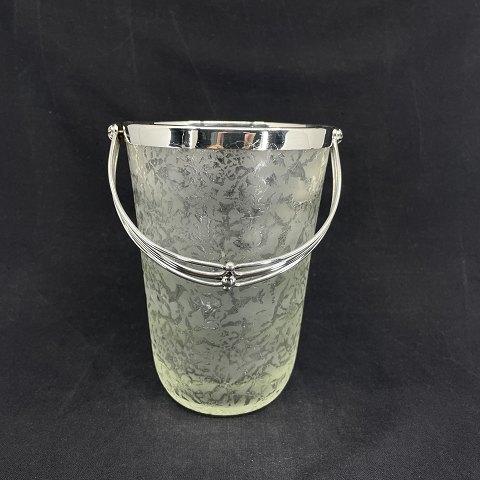Large Ice structure vase from Holmegaard
