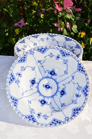 Royal Copenhagen blue fluted 
Full lace Deep plate 605