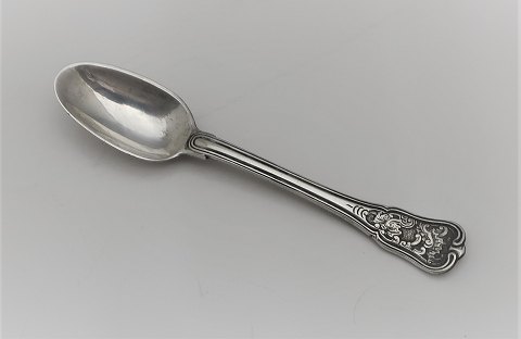 Rosenborg. Sterling (925). Michelsen. Salzlöffel. Länge 7,5 cm