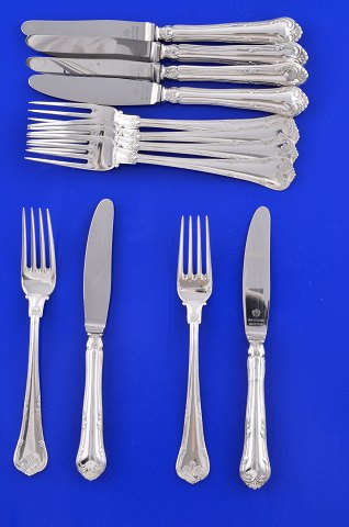 Herregaard silver cutlery Luncheon set for 6 persons