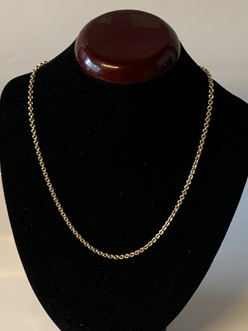 Necklace in 14 carat gold
Never Used Brand New
Stamped 585
Length 45 cm