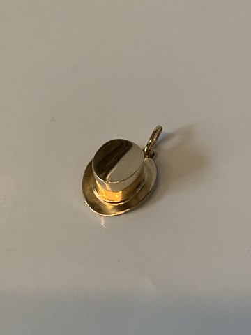 Hat i 14 karat Guld
Stemplet 585
Måler 19,34 mm ca
Brede 11,50 mm