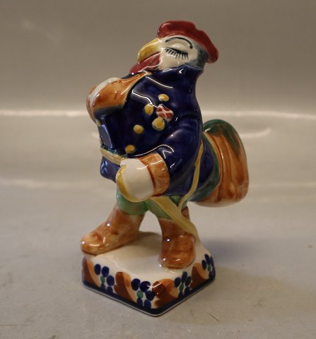 591-671 Rooster 12.5 cm Aluminia Kai Nielsen 1908