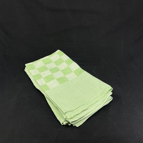 4 grønne servietter, 45x45 cm