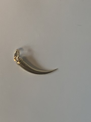 Horn Charms/Vedhæng 14 karat guld
Stemplet 585
Måler 25,46 mm ca