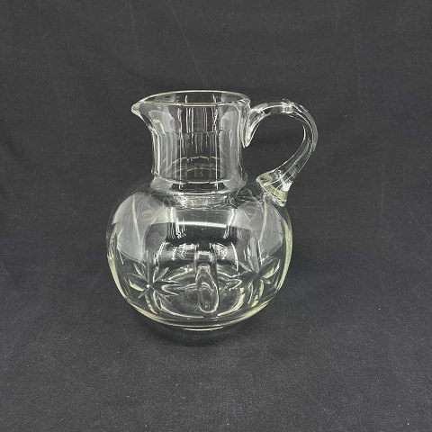 Round glass jug from the 1920s
