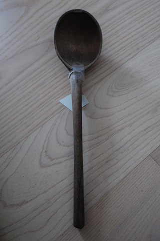 Big old spoon/ladle made of wood
Please look at the handle too