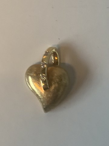 Heart Pendant/Charms in 14 carat gold
Stamped 585