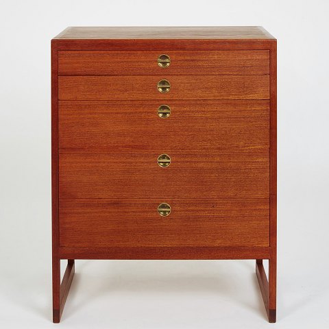 Børge Mogensen. Teak chest of drawers model BM 57