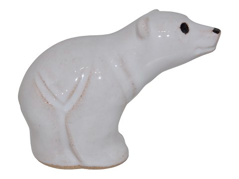 Small Hyllested art pottery figurine
Polar bear
