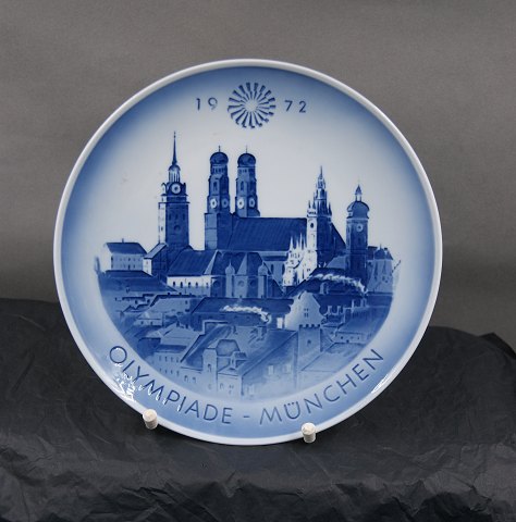 Kongelig Olympiade platter München 1972