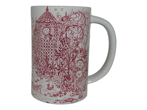 Bjorn Wiinblad 
Extra large red mug