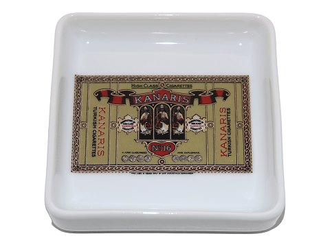 Bing & Grondahl
Square dish with commercial - Kanaris Cigarettes