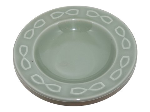 Royal Copenhagen art pottery
Celadon glaze tray  by artist Hans Henrik Hansen