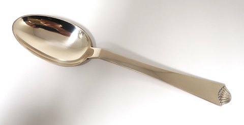 Hans Hansen. Silver (830). Arvesölv no.4. Dinnerspoon. Length 19.3 cm