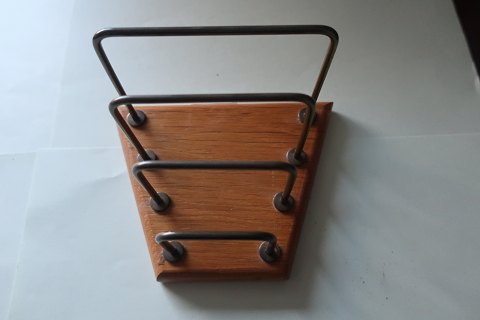 Vintage / retro box file made of wood and metal
L: about 11cm