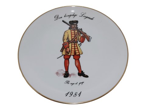 Scan Lekven Design 
The Royal Danish Guard plate from 1981