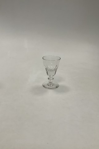 Saint Louis Caton White Schapps Glass