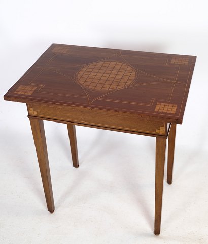 Side table, Mahogany, walnut marquetry, 1920s.
Great condition
