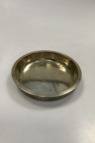 Antique Brass Bowl / Bottle Coaster