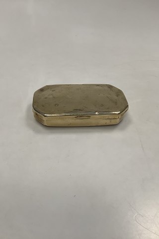 Antique Snuff Box in Brass