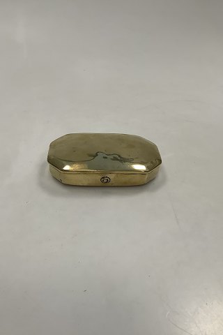 Antique Snuff Box in Brass