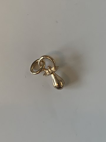 Pacifier Pendant #14 carat Gold