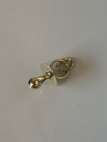 Pacifier Pendant/Charms #14 carat Gold