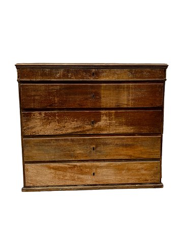 Chest of drawers - Patinated - Oak - 1760
Great condition
